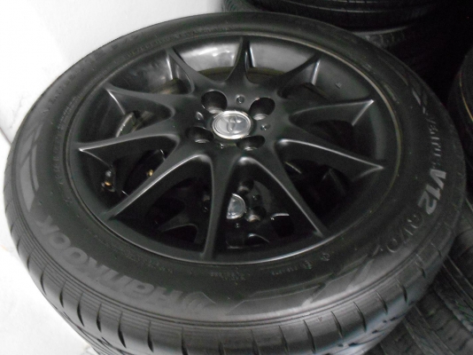 ขายล้อแม็ก Toyoya Altis ขอบ 16(4/100)พร้อมยาง Hankook 205/55/16 ปี 12/เทิร์นได้ ใส่ฟรี ส่งฟรีค่ะ