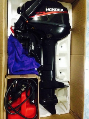 ขายเรือยาง 270 พร้อมเครื่อง hondex 9.8 hp