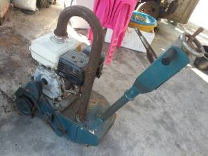 เครื่องขัดพื้นกระดาษทรายเครื่องฮอนด้า 8 แรง