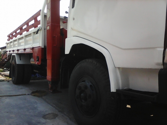หกล้อ HINO FB112ติดเครน3ตันNUIC-V-TURBOปั้ม5ตันแรงเร็ว สภาพเยียมทั้งรถและเครน ทะเบียนพร้อมโอน