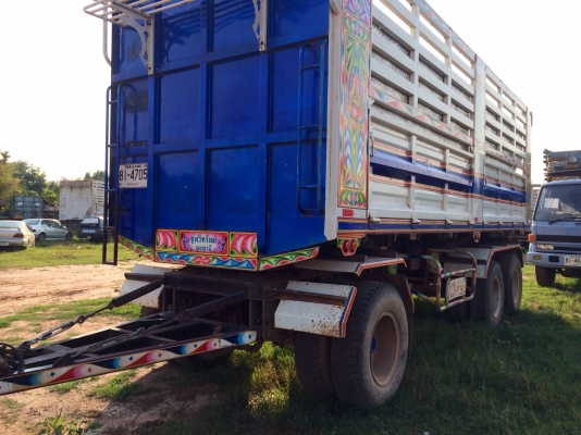 ขายดาวน์ หางพ่วงดั้มพ์สามเพลา พร้อมใช้งาน