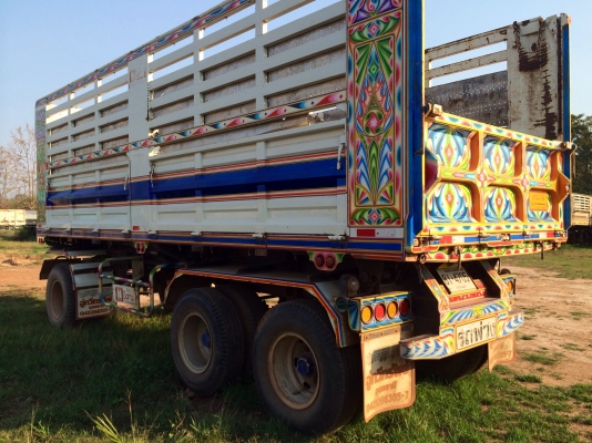 ขายดาวน์ หางพ่วงดั้มพ์สามเพลา พร้อมใช้งาน