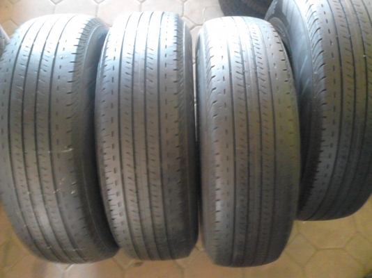 195R15C BRIDGE STONE DURAVIS R611  ปี 2012  ชุด 4 เส้น TEL.081-427-3941