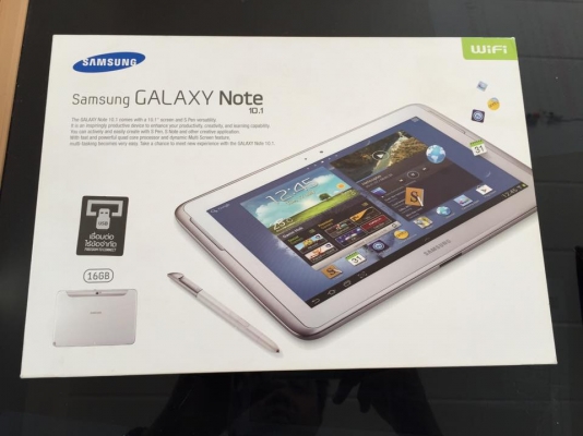 โน๊ต 10.1 สภาพใหม่กิ้ก ใส่ซิมไม่ได้