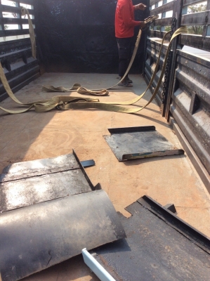 กะบะ10ล้อ สวยๆ ถอดลงจาก ISUZU ROCKYใส่ HINO ได้ ยาว 6.20 ม.กว้าง 2.45 ม. สูง 2 ม. ขาย130,000บาท