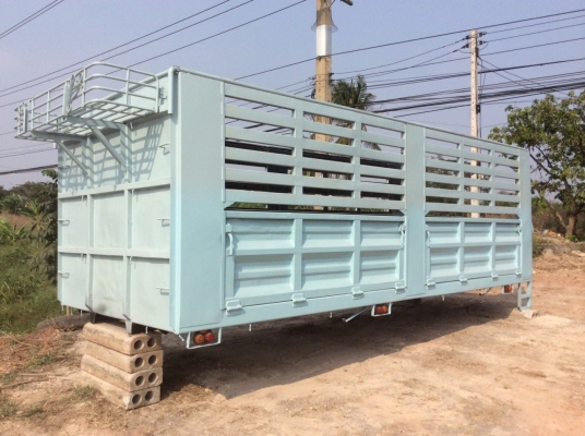 กะบะ10ล้อ สวยๆ ถอดลงจาก ISUZU ROCKYใส่ HINO ได้ ยาว 6.20 ม.กว้าง 2.45 ม. สูง 2 ม. ขาย130,000บาท