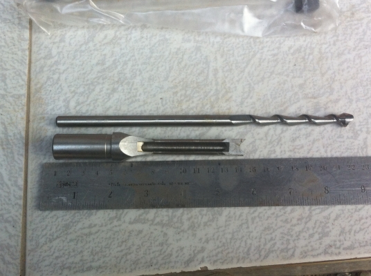 ดอกสว่านเจาะไม้ให้เป็นสีเหลี่ยม ขนาด 7/16  มม. งานออกมาสวยไม่ต้องใช้สิ่วมาตอก (มีแค่ 12 อัน )