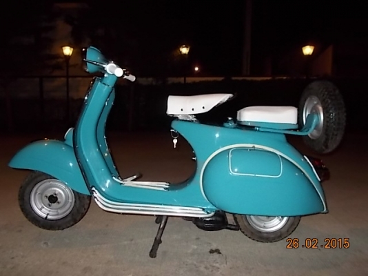 เอเซียเวสป้า---->>จัดส่งรถvespa 64 3 คัน ให้คุณเป๊ก สุโขทัย คุณอั๋น ขอนแก่น และคุณต้นแม่สอด เรียบร้อย23-26/02/2558