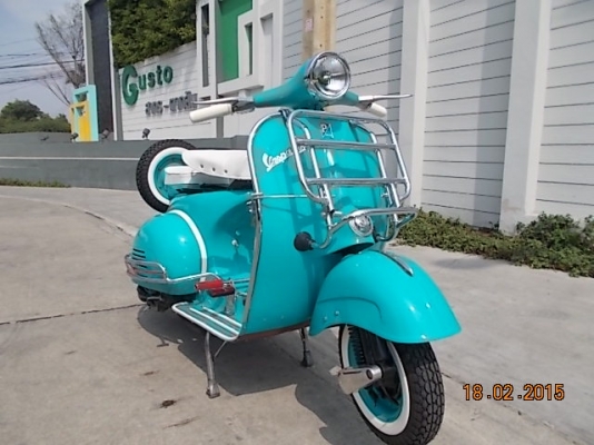เอเซียเวสป้า---->>จัดส่งรถvespa 64 3 คัน ให้คุณเป๊ก สุโขทัย คุณอั๋น ขอนแก่น และคุณต้นแม่สอด เรียบร้อย23-26/02/2558