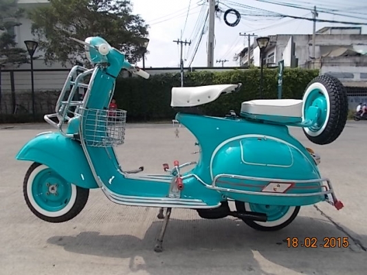 เอเซียเวสป้า---->>จัดส่งรถvespa 64 3 คัน ให้คุณเป๊ก สุโขทัย คุณอั๋น ขอนแก่น และคุณต้นแม่สอด เรียบร้อย23-26/02/2558