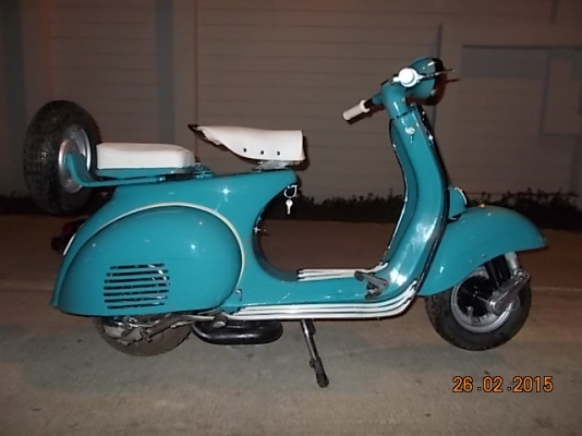 เอเซียเวสป้า---->>จัดส่งรถvespa 64 3 คัน ให้คุณเป๊ก สุโขทัย คุณอั๋น ขอนแก่น และคุณต้นแม่สอด เรียบร้อย23-26/02/2558