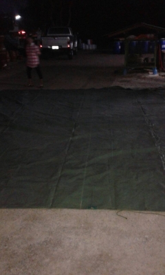 ขาย ผ้าใบ ขนาด 4.80X5.70  ขาย3,000บาท  ติดต่อ 080-937-4206 คุณเป็ด