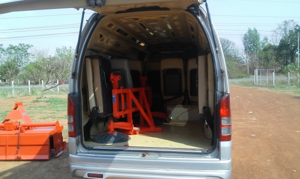 ขายผานยกร่องรถไถเล็ก