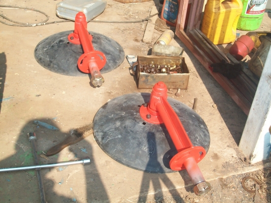 ขายผานยกร่องรถไถเล็ก