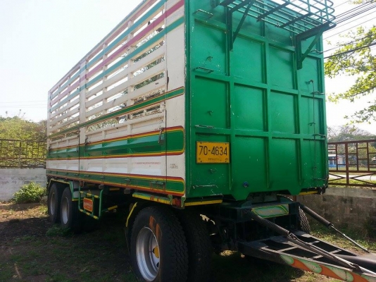 ขายพ่วงHINO วางเครื่องแดวู 320แรง 2เพลา ช่วงล่างZM พ.เพาเวอร์ เบรกทิฟฟี่ เครื่องดี คัชซีสวย ยางดี ภายในสวย แอร์เย็น สภาพพร้อมใช้งาน เอกสารพร้อมโอน จัดไฟแนนซ์ได้ เงื่อนไขง่ายๆวันเดียวรับรถ สนใจโทร 090-8588220คุณนะ 093-3258446คุณบิวตี้ ID:narong498 หรือ www