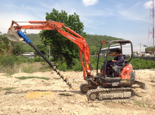 มอเตอร์สว่านเจาะดิน "WIN"