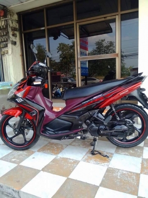Yamaha Nouvo Sx ปี 2556 (ล้อแม็กซ์แท้) ตัวท๊อป สีดำแดง รถสวยมากๆ เท่ห์มีสไตล์ รุ่นใหม่ล่าสุด Yamaha Nouvo Sx ปี 2556 (ล้อแม็กซ์แท้) ตัวท๊อป สีดำแดง รถสวยมากๆ เท่ห์มีสไตล์ รุ่นใหม่ล่าสุด