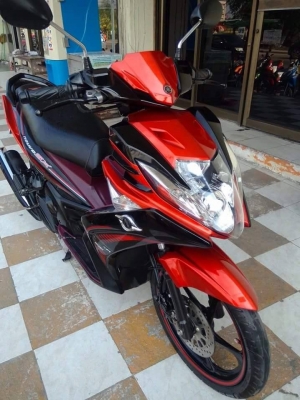 Yamaha Nouvo Sx ปี 2556 (ล้อแม็กซ์แท้) ตัวท๊อป สีดำแดง รถสวยมากๆ เท่ห์มีสไตล์ รุ่นใหม่ล่าสุด
