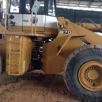 รถตักล้อยาง  TCM 870 รถนอกนำเข้า