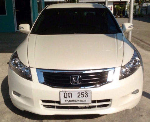 HONDA ACCORD 2.4el 2010 สีขาว