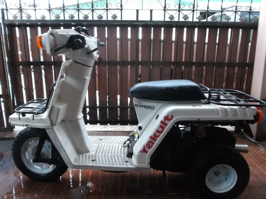 ป๊อปฮอนด้ารุ่นGYRO X ขายตามสภาพเครื่องติดขี่ได้ปกติ สตาร์ท2ระบบไฟใช้ได้หมด 7800