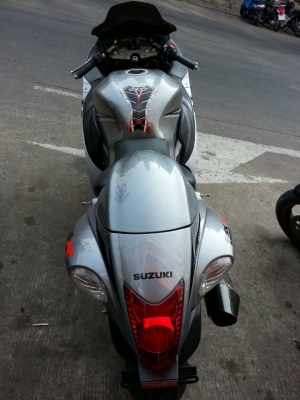 ขาย SUZUKI HAYABUZA 1300  สเปกอเมริกา สภาพนางฟ้า  เอกสาร อินวอย์ +สรรพสามิตร ของแต่งตามรูป