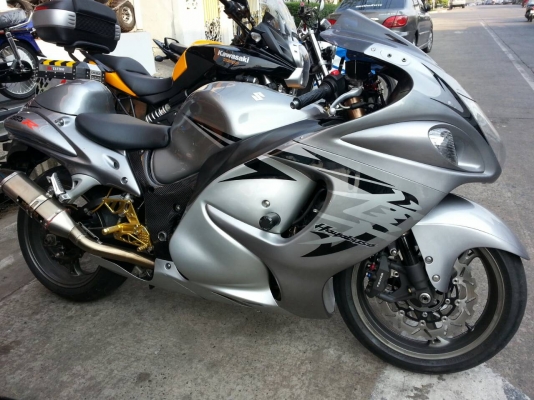ขาย SUZUKI HAYABUZA 1300  สเปกอเมริกา สภาพนางฟ้า  เอกสาร อินวอย์ +สรรพสามิตร ของแต่งตามรูป