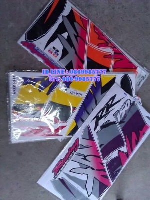 สติ๊กเกอร์ติดรถเดิม