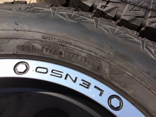 Falken Wildpeak AT 265 65 r17 + Lenso MAX1 ขอบ17