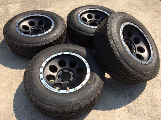 Falken Wildpeak AT 265 65 r17 + Lenso MAX1 ขอบ17