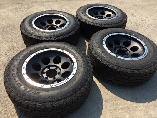 Falken Wildpeak AT 265 65 r17 + Lenso MAX1 ขอบ17