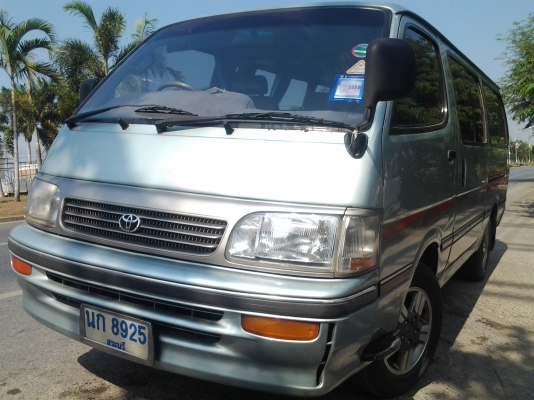 TOYOTA HIACE เครื่องแน่น พวงมาลัยเพาเวอร์ สภาพสวยๆ พร้อมวิ่งใช้งาน