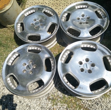 ขายล้อแม็กมือสอง แนว V.I.P. ขอบ 20&rdquo;  W WORK ปรับลด(12,000)