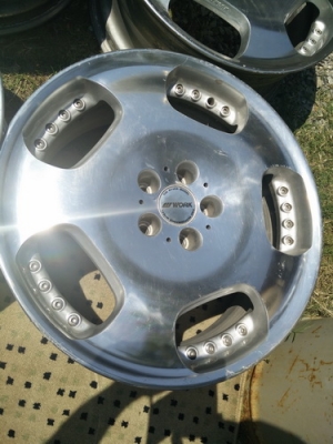ขายล้อแม็กมือสอง แนว V.I.P. ขอบ 20&rdquo;  W WORK ปรับลด(12,000)