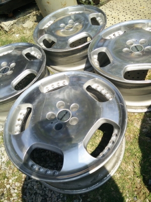 ขายล้อแม็กมือสอง แนว V.I.P. ขอบ 20&rdquo;  W WORK ปรับลด(12,000)