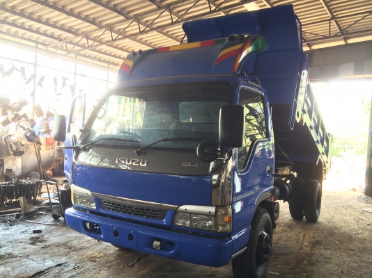 ขาย6ล้อดั๊มพ์อีซูซุ NPR วางเครื่องอีซูซุ 6BG1 เสื้อเพลา SBR หน้า-หลัง