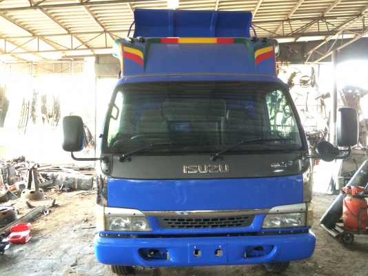 ขาย6ล้อดั๊มพ์อีซูซุ NPR วางเครื่องอีซูซุ 6BG1 เสื้อเพลา SBR หน้า-หลัง