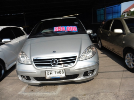 MERCEDES-BENZ - A-CLASS - A170 1.7 AT ปี2008 สีเทา เกียร์อัตโนมัติ เครื่องเบนซิน 1700cc