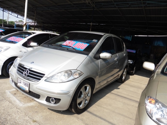 MERCEDES-BENZ - A-CLASS - A170 1.7 AT ปี2008 สีเทา เกียร์อัตโนมัติ เครื่องเบนซิน 1700cc MERCEDES-BENZ - A-CLASS - A170 1.7 AT ปี2008 สีเทา เกียร์อัตโนมัติ เครื่องเบนซิน 1700cc