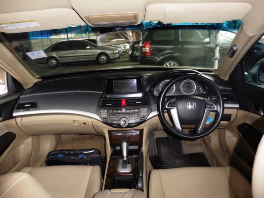 HONDA - ACCORD -  NAVI 2.4 i-VTEC AT ปี2008 สีเทา เกียร์อัตโนมัติ เครื่องเบนซิน 2400cc