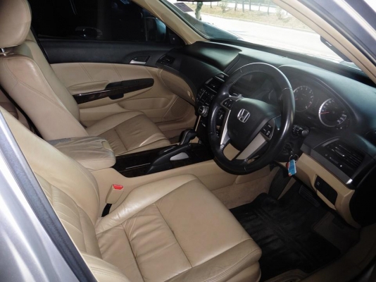 HONDA - ACCORD -  NAVI 2.4 i-VTEC AT ปี2008 สีเทา เกียร์อัตโนมัติ เครื่องเบนซิน 2400cc