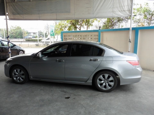 HONDA - ACCORD -  NAVI 2.4 i-VTEC AT ปี2008 สีเทา เกียร์อัตโนมัติ เครื่องเบนซิน 2400cc