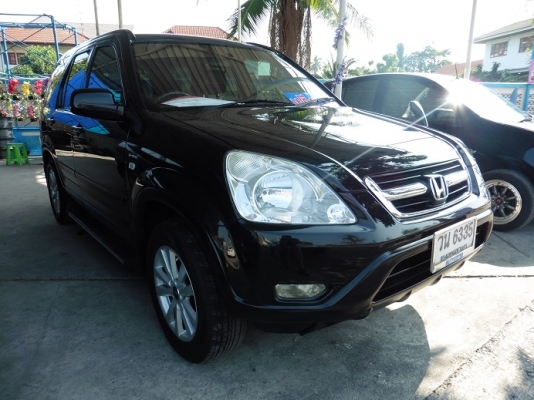 HONDA - CR-V - 2.0 AT ปี2002 สีดำ เกียร์อัตโนมัติ เครื่องเบนซิน 2000cc HONDA - CR-V - 2.0 AT ปี2002 สีดำ เกียร์อัตโนมัติ เครื่องเบนซิน 2000cc