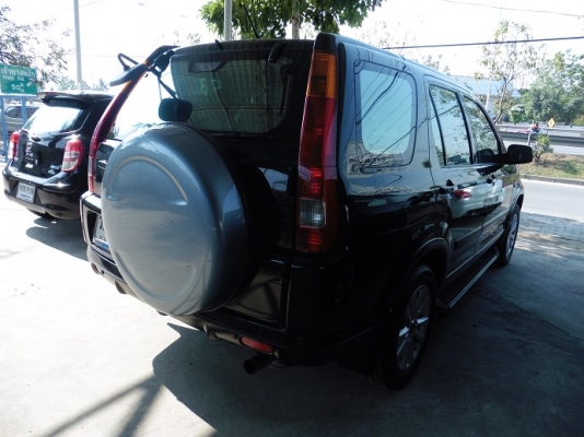 HONDA - CR-V - 2.0 AT ปี2002 สีดำ เกียร์อัตโนมัติ เครื่องเบนซิน 2000cc HONDA - CR-V - 2.0 AT ปี2002 สีดำ เกียร์อัตโนมัติ เครื่องเบนซิน 2000cc