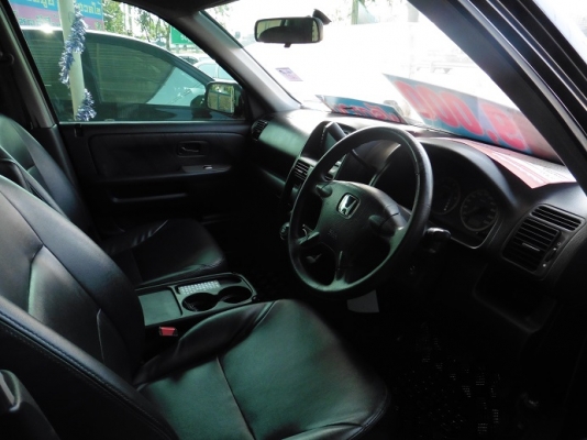 HONDA - CR-V - 2.0 AT ปี2002 สีดำ เกียร์อัตโนมัติ เครื่องเบนซิน 2000cc HONDA - CR-V - 2.0 AT ปี2002 สีดำ เกียร์อัตโนมัติ เครื่องเบนซิน 2000cc