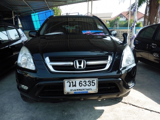 HONDA - CR-V - 2.0 AT ปี2002 สีดำ เกียร์อัตโนมัติ เครื่องเบนซิน 2000cc
