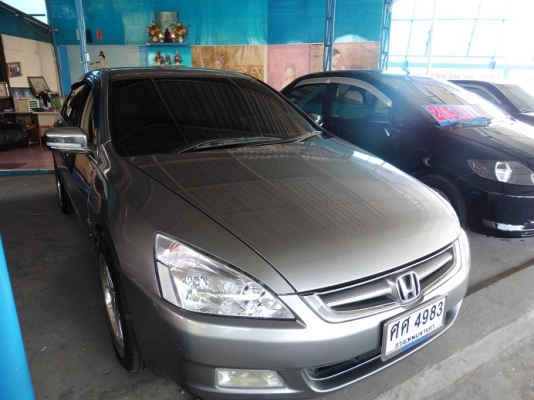 HONDA - ACCORD -  2.4 i-VTEC AT ปี2005 สีเทา เกียร์อัตโนมัติ เครื่องเบนซิน 2400cc