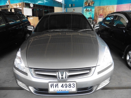 HONDA - ACCORD -  2.4 i-VTEC AT ปี2005 สีเทา เกียร์อัตโนมัติ เครื่องเบนซิน 2400cc