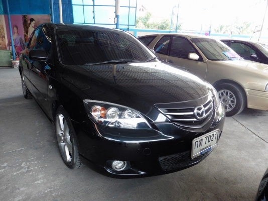 MAZDA - 3 - 2.0 AT ปี2005 สีดำ เกียร์อัตโนมัติ เครื่องเบนซิน 2000cc