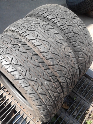225/65R17 DUNLOP GRAND TREK AT3  มี 3 เส้น TEL.081-427-3941